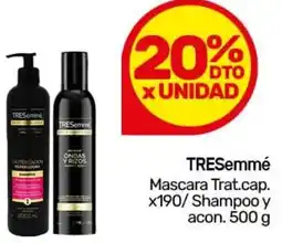 Nini Mayorista Tresemmé mascara trat.cap. oferta