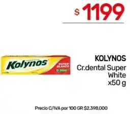 Nini Mayorista Kolynos cr.dental super white oferta