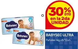 Nini Mayorista Babysec ultra pañales reg. oferta