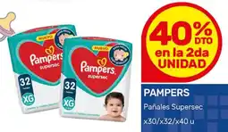 Nini Mayorista Pampers pañales supersec oferta