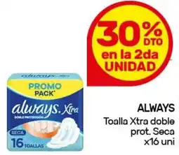 Nini Mayorista Always toalla xtra doble oferta