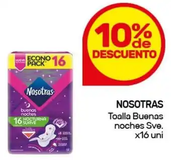 Nini Mayorista Nosotras toalla buenas noches sve. oferta