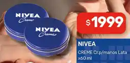 Nini Mayorista Nivea creme cr.p/manos lata oferta