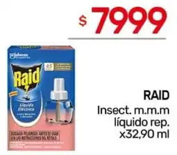 Nini Mayorista Raid insect. m.m.m líquido rep. oferta