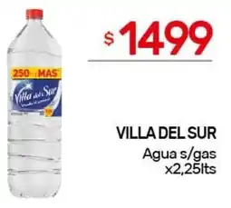 Nini Mayorista Villa del sur agua s/gas oferta