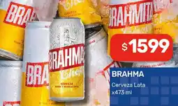 Nini Mayorista Brahma cerveza lata oferta