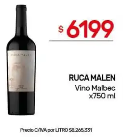 Nini Mayorista Ruca malen vino malbec oferta