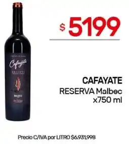 Nini Mayorista Cafayate reserva malbec oferta