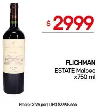 Nini Mayorista Flichman estate malbec oferta