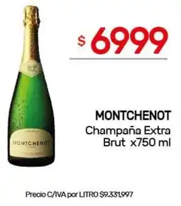 Nini Mayorista Montchenot champaña extra brut oferta