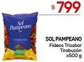 Nini Mayorista Sol pampeano fideos trisabor tirabuzón oferta