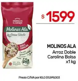 Nini Mayorista Molinos ala arroz doble carolina bolsa oferta