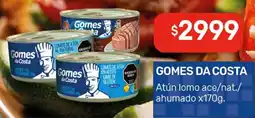 Nini Mayorista Gomes da costa atún lomo ace/nat./ ahumado oferta
