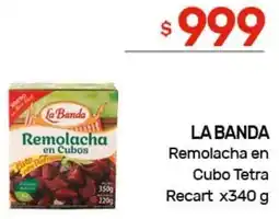 Nini Mayorista La banda remolacha en cubo tetra recart oferta