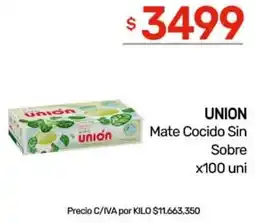 Nini Mayorista Unión mate cocido sin sobre oferta