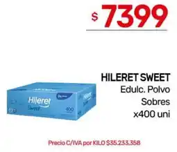 Nini Mayorista Hileret sweet edulc. polvo sobres oferta