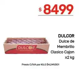 Nini Mayorista Dulcor dulce de membrillo clasico cajon oferta