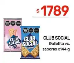 Nini Mayorista Club social galletita vs. sabores oferta