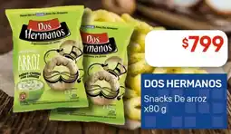 Nini Mayorista Dos hermanos snacks de arroz oferta