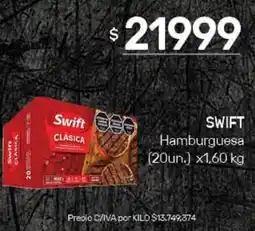 Nini Mayorista Swift hamburguesa oferta