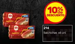 Nini Mayorista 214 salchichas oferta