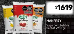 Nini Mayorista Manfrey yogurt ent.bebible sachet oferta