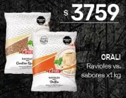 Nini Mayorista Orali ravioles vs. sabores oferta