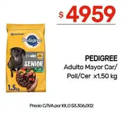 Nini Mayorista Pedigree adulto mayor car/ poll/cer oferta
