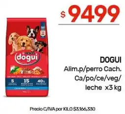 Nini Mayorista Dogui alim.p/perro cach. ca/po/ce/veg/ leche oferta