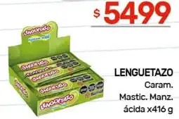 Nini Mayorista Lenguetazo caram. mastic. manz. ácida oferta