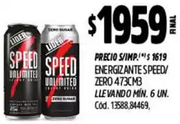 Supermercados Yaguar Energizante speed/ zero oferta