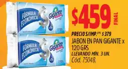 Supermercados Yaguar Gigante jabon en pan oferta