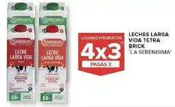 Carrefour La serenisima leche larga vida tetra brick oferta