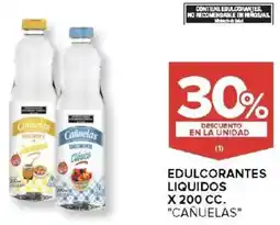 Carrefour Cañuelas edulcorantes liquidos oferta