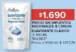 Carrefour Bulnez suavizante clásico oferta