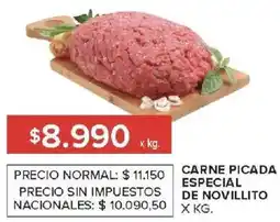 Carrefour Carne picada especial de novillito oferta