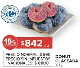 Carrefour Donut glaseada oferta