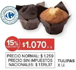 Carrefour Tulipas oferta