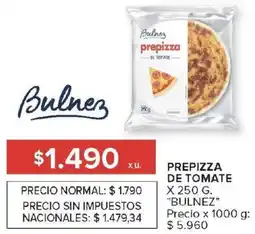 Carrefour Bulnez prepizza de tomate oferta