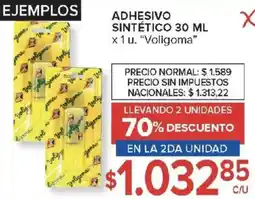 Carrefour Voligoma adhesivo sintético oferta