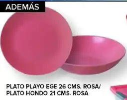 Carrefour Plato playo ege rosa oferta