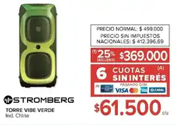 Carrefour Stromberg torre vibe verde oferta