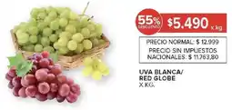 Carrefour Uva blanca/ red globe oferta
