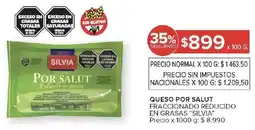 Carrefour Silvia queso por salut fraccionado reducido en grasas oferta