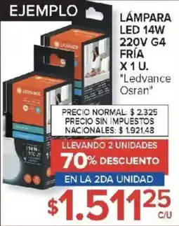 Carrefour Ledvance osran lámpara led oferta