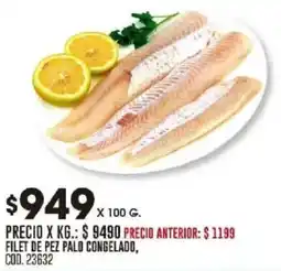 Coto Filet de pez palo congelado oferta