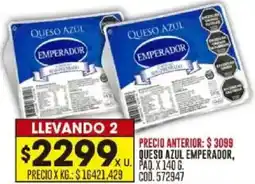 Coto Emperador queso azul paq. oferta