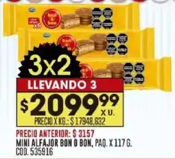 Coto Bon o bon mini alfajor paq. oferta