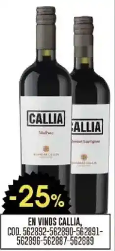 Coto Callia en vinos oferta