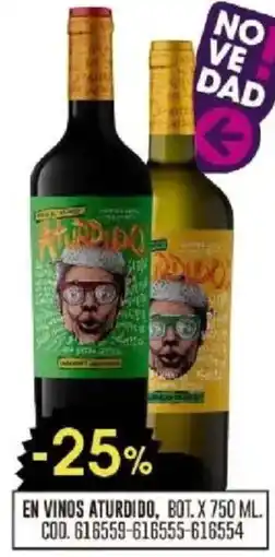 Coto Aturdido en vinos bot. oferta